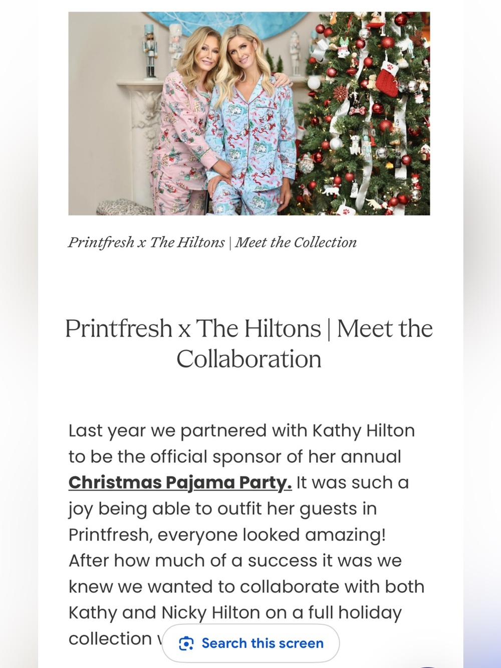 NWT Printfresh Hilton Collection Blue and Pink Kitten Pajama Set size small - Picture 2 of 12